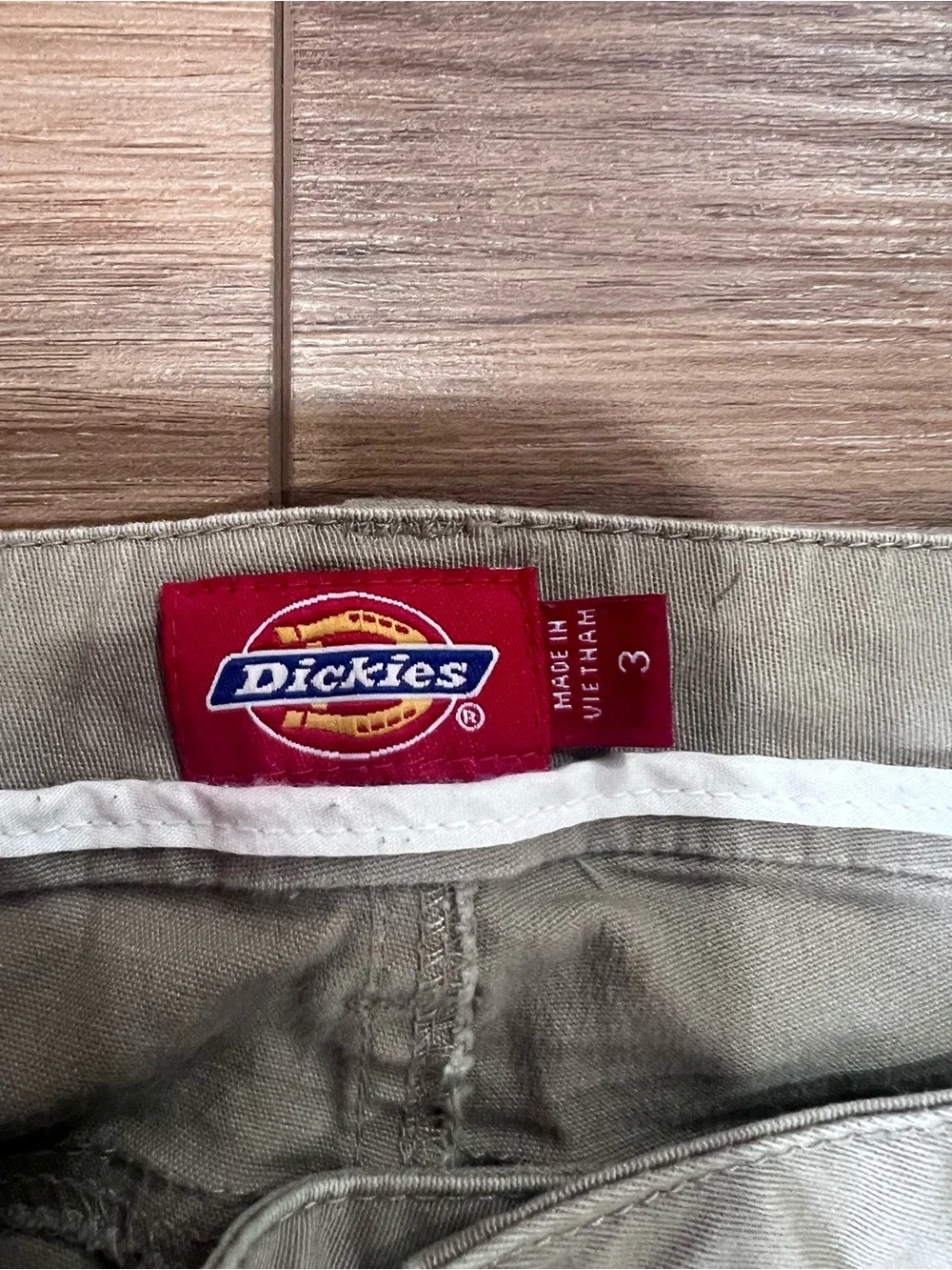 Dickies Women's Khaki Flare Jeans
